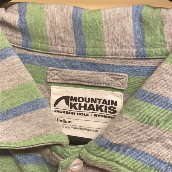 Mountain Khaki Shirt with Pocket - Picture 2 of 2